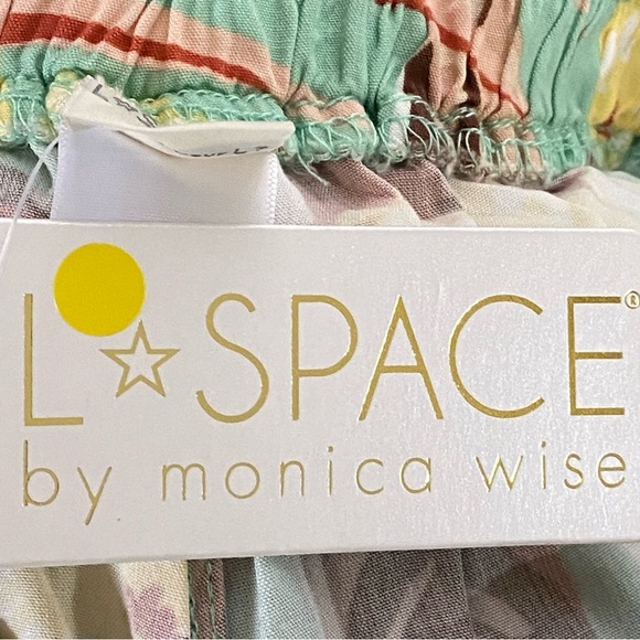 🎉Host Pick🎉L*Space Tropical Floral High Waist Westside Shorts Tassel NWT Sz S - Picture 13 of 16